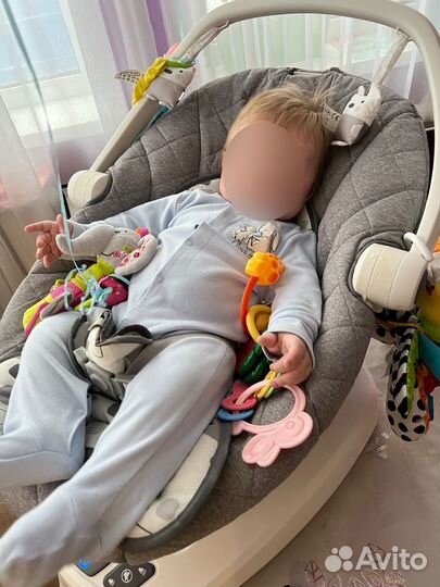 Детские качели шезлонг