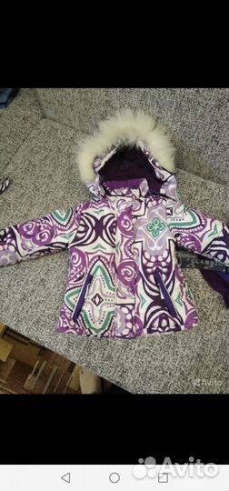 Зимний костюм для девочки