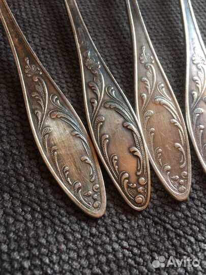 Ложки десертные мельхиор