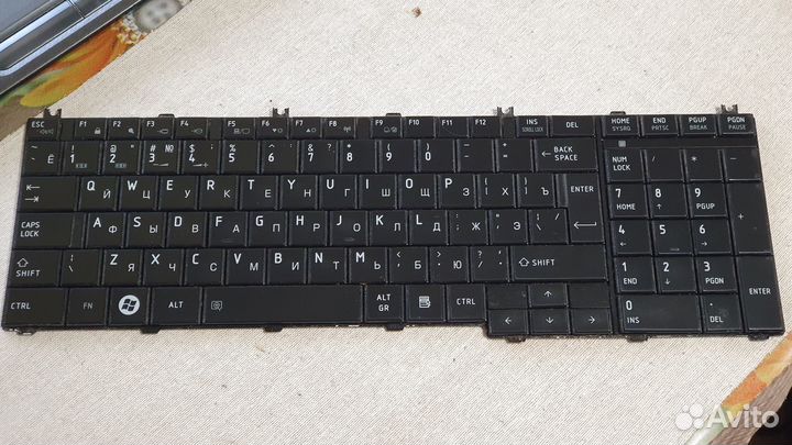 Клавиатура Toshiba C660, C670, L650D, L655