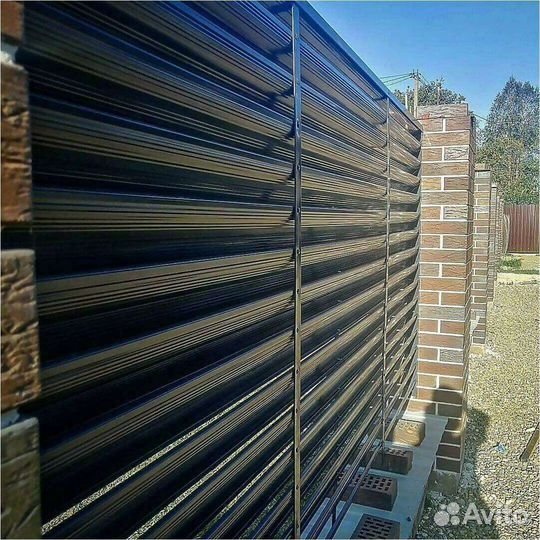 Забор Жалюзи. Производство. Монтаж