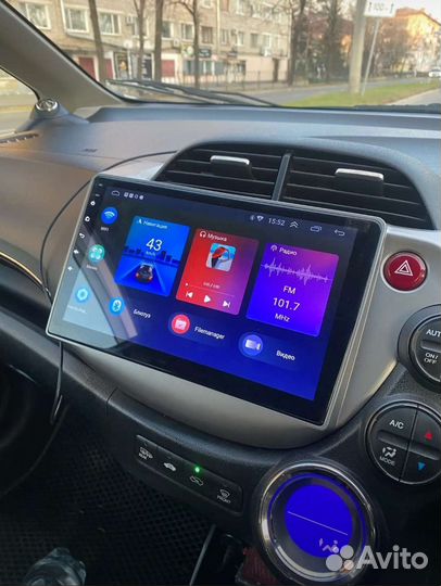 Магнитола Android на Honda Fit 2007-2013г
