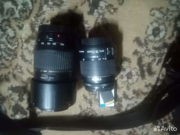 Зеркальный фотоаппарат canon 1100d