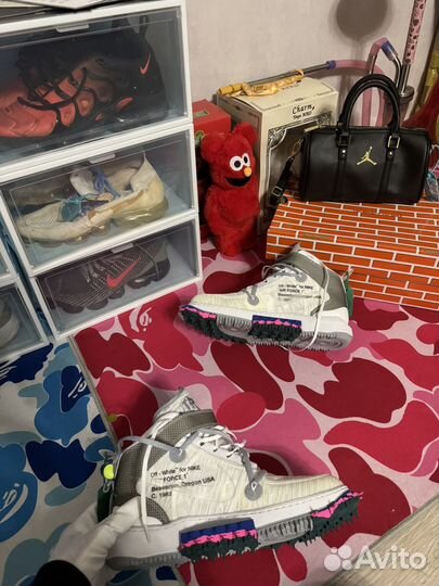 Off-white x nike air force 1 mid