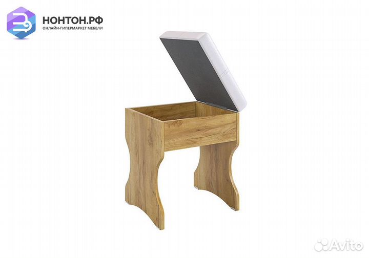 Пуф Виктория-1 дуб крафт золотой