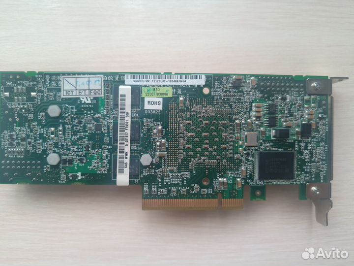 SAS контроллер Adaptec raid 5805 и кабель mini SAS