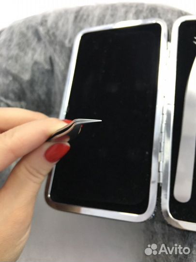 Пинцет для наращивания ресниц «Фламинго» Око Лашес