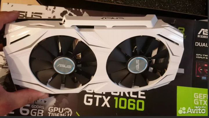 Видеокарта Asus GeForce GTX 1060 OC 6GB