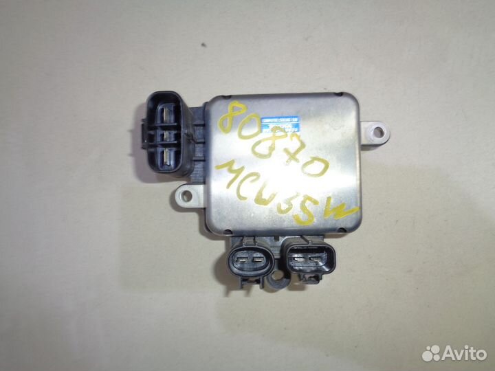 Блок управления вентилятором toyota harrier MCU35