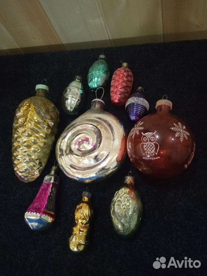 Елочные игрушки СССР