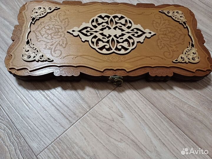 Нарды деревянные резные из дерева