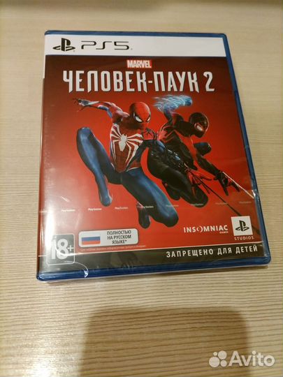 Игра для ps5 новый диск человек паук 2
