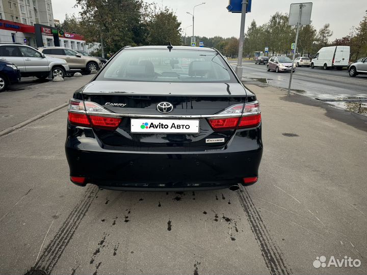 Toyota Camry 2.5 AT, 2017, 156 000 км