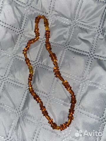 Бусы из янтаря СССР