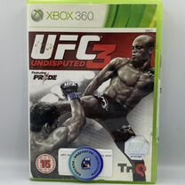 UFC Undisputed 3 xbox 360 (б/у, англ.)