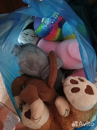 Мягкие игрушки пакетом бесплатно