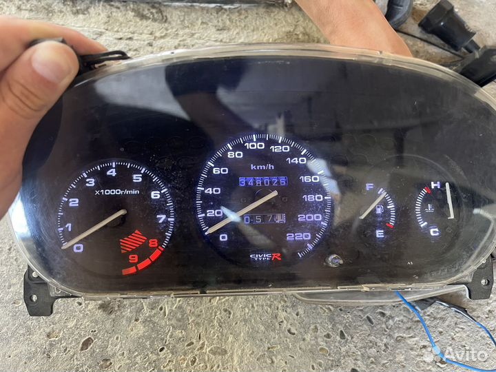 Приборная панель honda civic 6