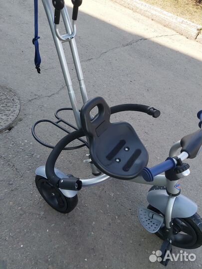 Детский велосипед с ручкой бу