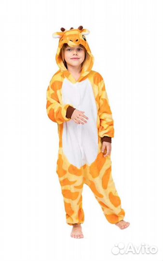 Новогодний костюм жираф / кигуруми