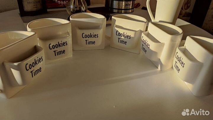 Кружка с местом под печенье