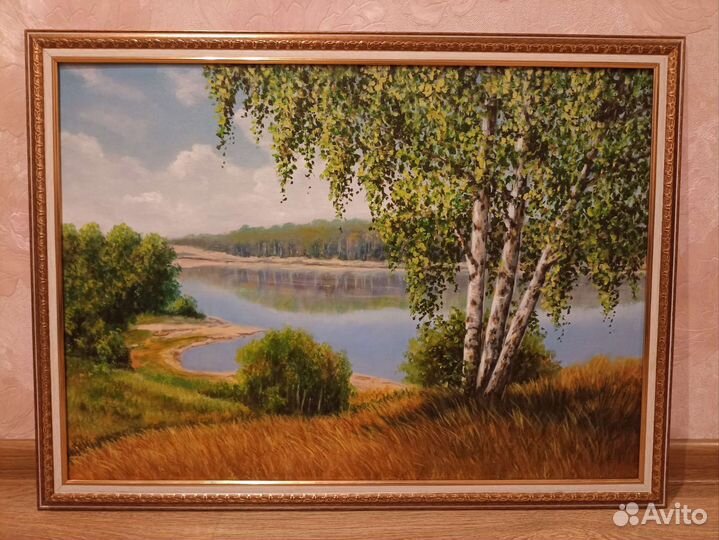 Картина маслом на холсте большая