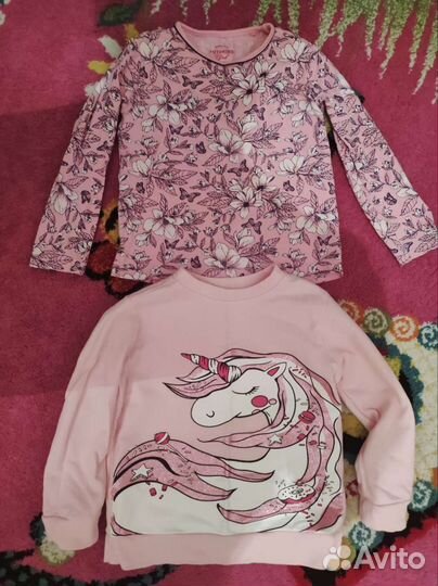 Пакет вещей на девочку, р-р 116-122