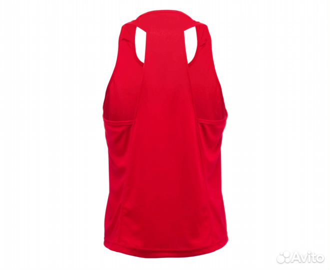 Майка боксерская Clinch Olimp, синяя/красная