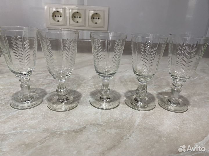 Фужеры, рюмочки СССР