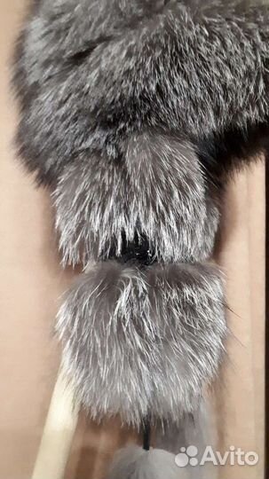 Шапка из чернобурки