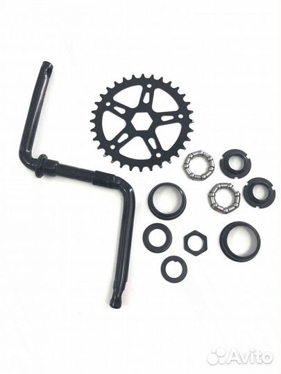 Шатун 18, 20 односоставной для детского велосипед