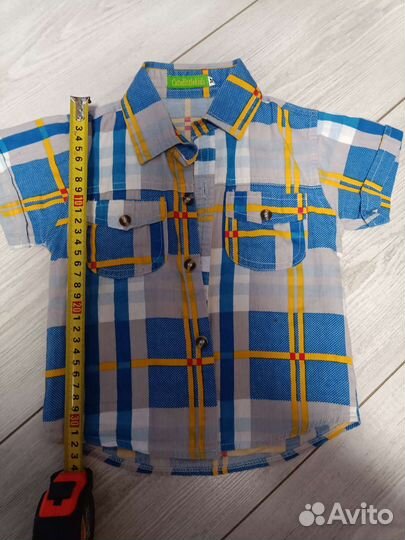 Рубашка для мальчика 80 86