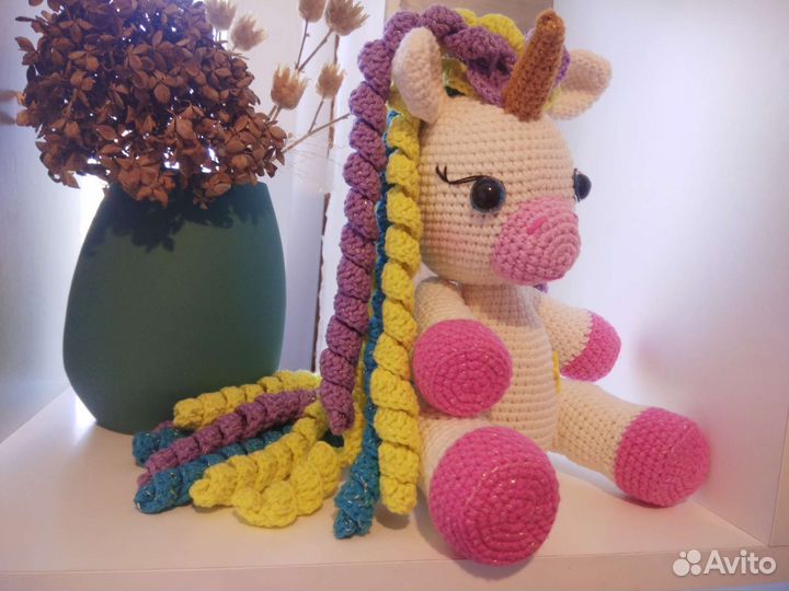 Единорог ручной работы подарок для девочки