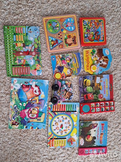 Книги, пазлы