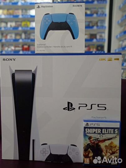 Sony PlayStation 5 sniper elite 5 2 Dualsense