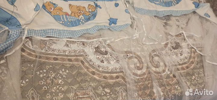 Бортики и балдахин