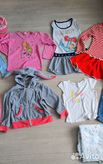 Вещи пакетом для девочки 92-104