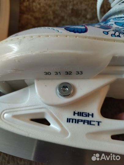 Коньки детские р. 30-33