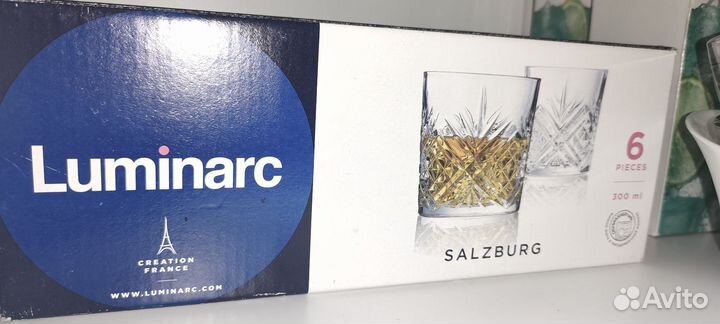 Стаканы стеклянные новые