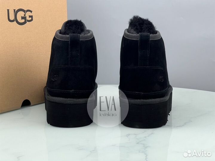 Женские ботинки Ugg Neumel Platform Black