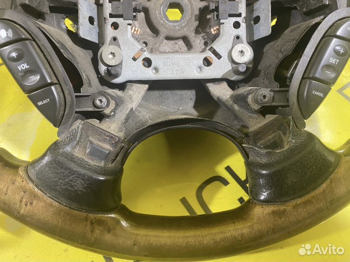 Руль дерево Ягуар X-type