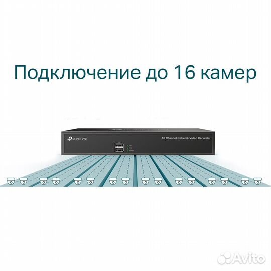 TP-Link vigi NVR1016H ip-видеорегистратор (nvr)