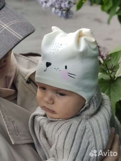 Шапка детская демисезон