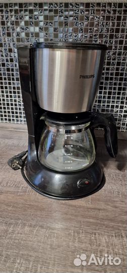 Кофеварка капельного типа philips HD-7457