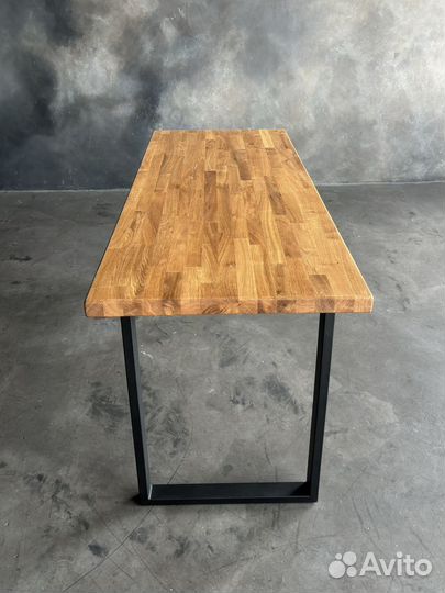 Компьютерный стол из массива дерева Дуб