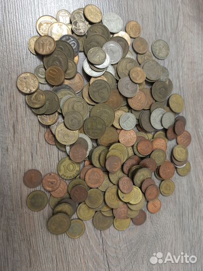 Большая коллекция советских денег