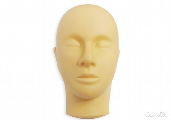 Голова-манекен для наращивания ресниц