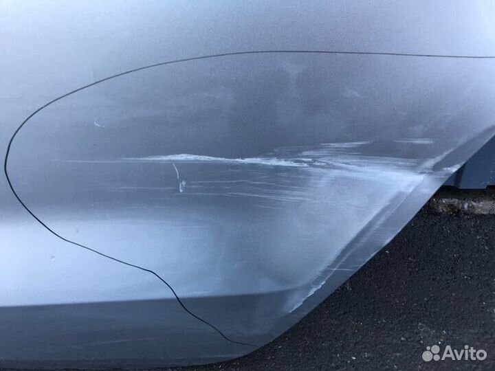 Дверь боковая задняя левая Volkswagen Polo седан