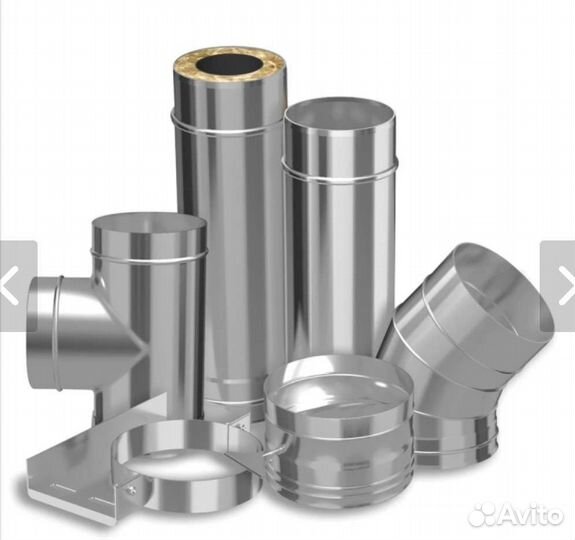Комплект дымохода новый в коробке