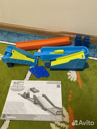 Hot Wheels Track Builder Трамплин