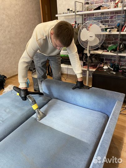 Чистка мебели, химчистка дивана